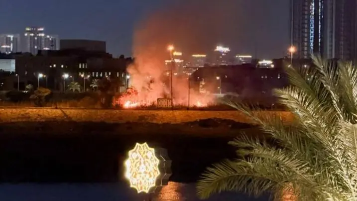 बग़दाद में अमेरिकी दूतावास पर ताज़ा हमला, ग्रीन ज़ोन में गूंजे धमाके