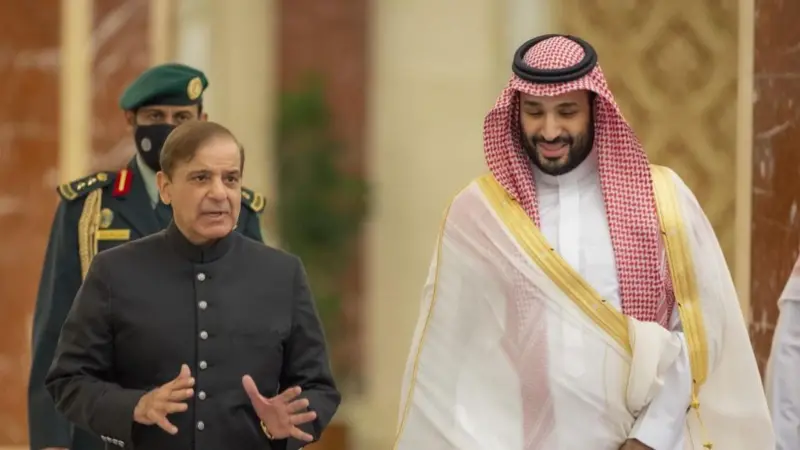 शहबाज़ शरीफ़ और मोहम्मद बिन सलमान की बातचीत, मध्य-पूर्व तनाव पर चर्चा